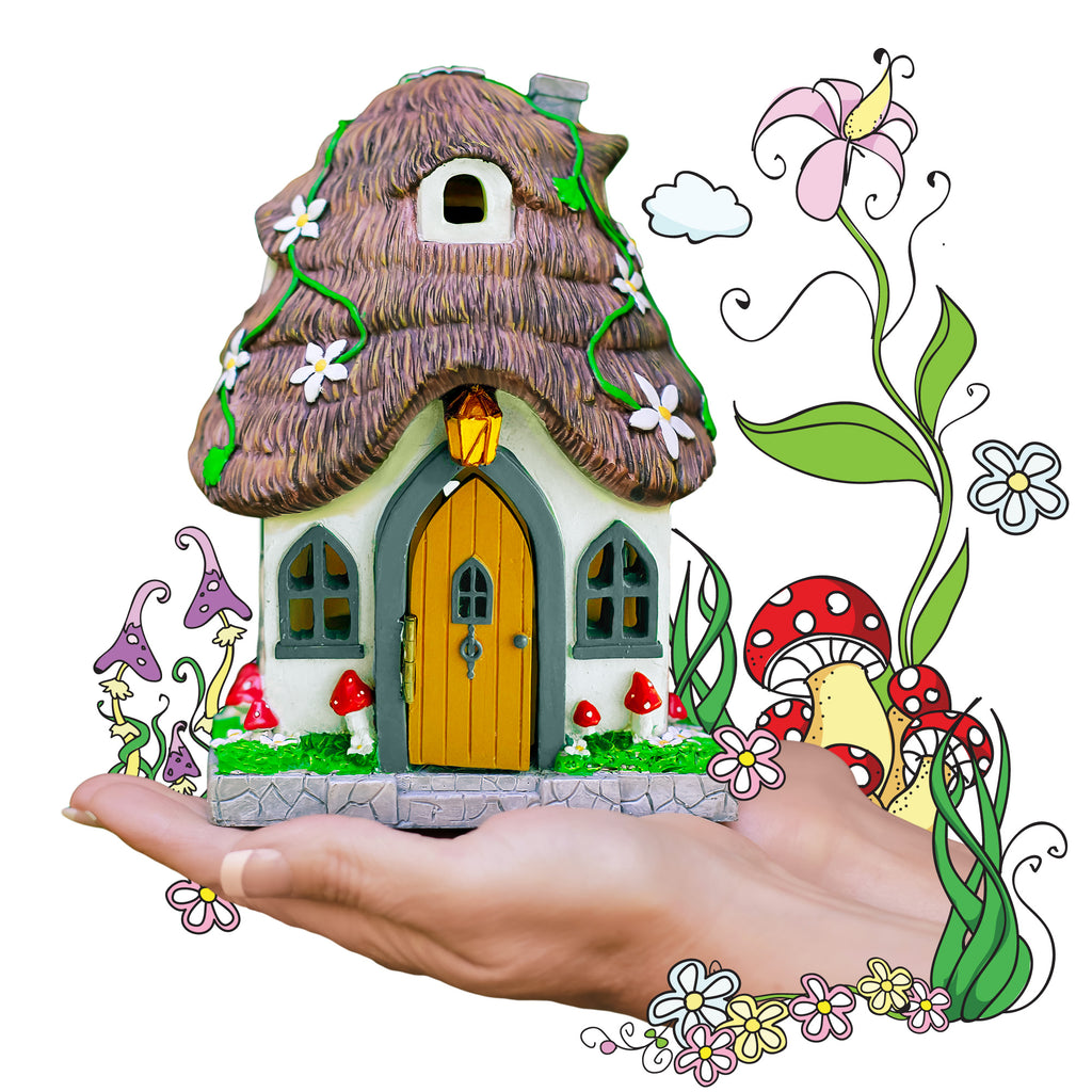 Wild Pixy Fairy Garden House